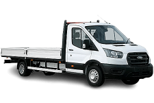 Car Hire Deeside - Ford Transit Dropside Van - Van hire Deeside